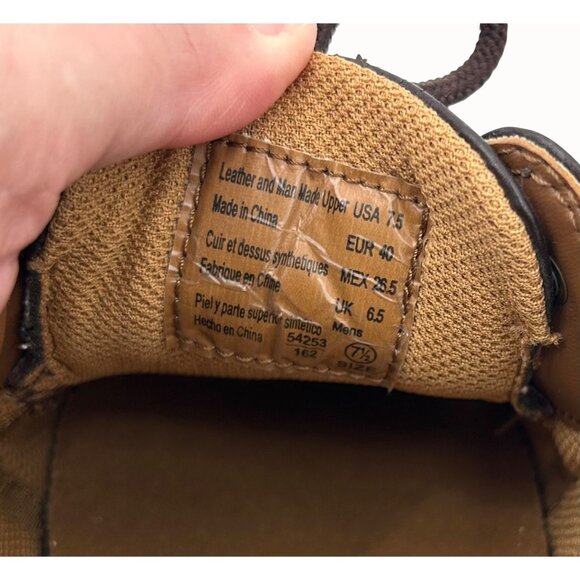 Dexter Mens Brown Leather Boat Shoes Size 7.5 - Picture 9 of 9